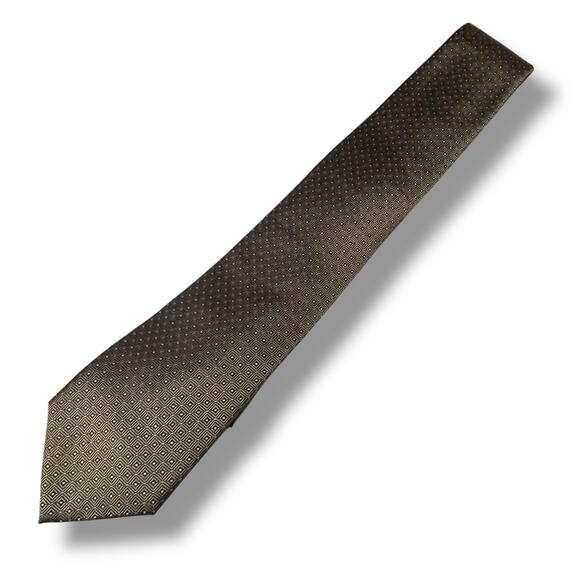 NWOT Michael Kors Tan Silk Blend Tie - Picture 1 of 3